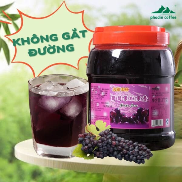 Mứt nho Milim - 3kg