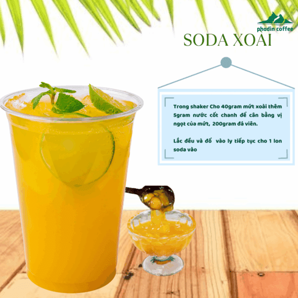 Mứt xoài Milim - 3kg