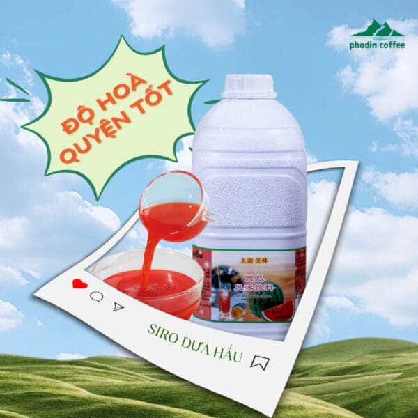 Siro dưa hấu Milim - 2.5kg