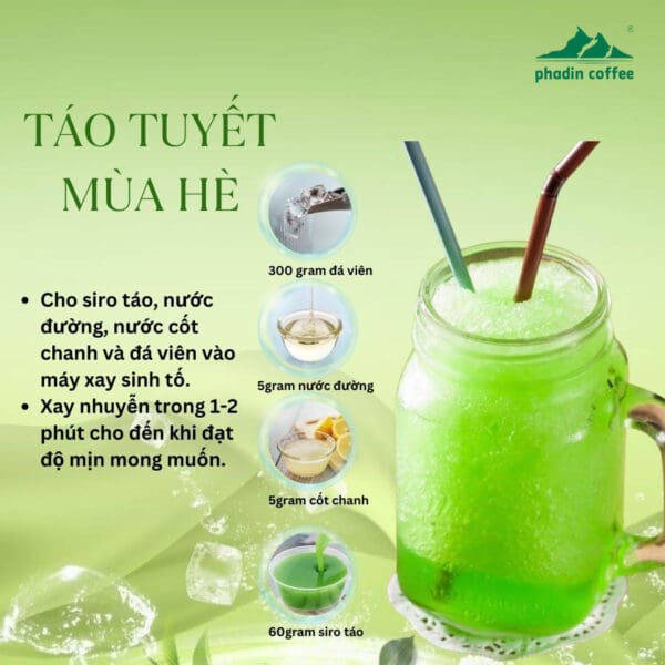 Siro táo xanh Milim - 2.5kg