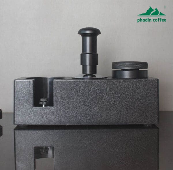 Tamper ép bột cà phê 3.0 lò xo kép cho máy pha Espresso, đường kính 58 mm, không cần điều chỉnh, lực nén cân bằng ổn định