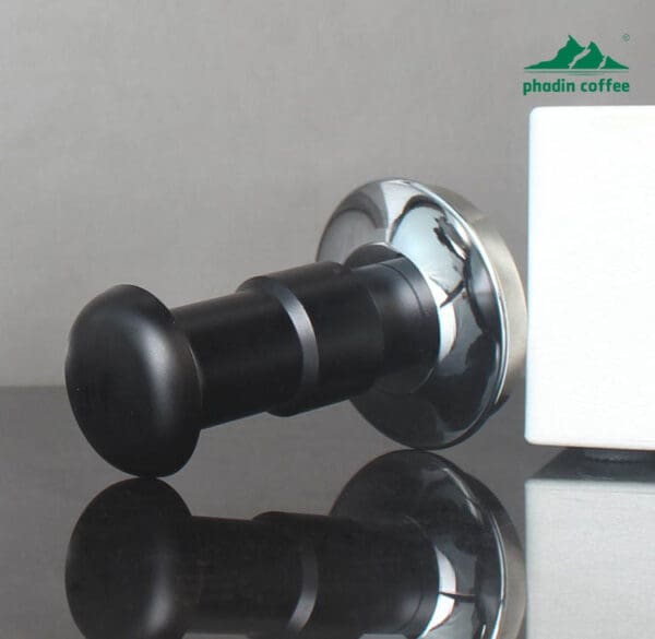 Tamper ép bột cà phê 3.0 lò xo kép cho máy pha Espresso, đường kính 58 mm, không cần điều chỉnh, lực nén cân bằng ổn định
