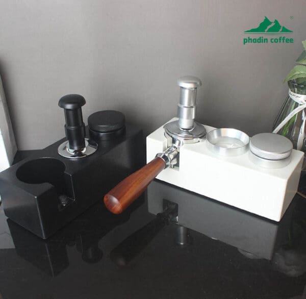 Tamper ép bột cà phê 3.0 lò xo kép cho máy pha Espresso, đường kính 58 mm, không cần điều chỉnh, lực nén cân bằng ổn định
