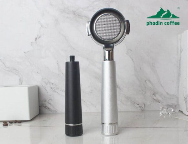 Tay cầm cho máy pha cà phê Espresso – dùng chung cho cả portafilter đáy kín và không đáy, phụ kiện cho máy bán tự động, ren M10