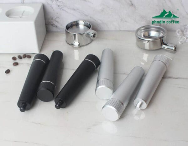 Tay cầm cho máy pha cà phê Espresso – dùng chung cho cả portafilter đáy kín và không đáy, phụ kiện cho máy bán tự động, ren M10
