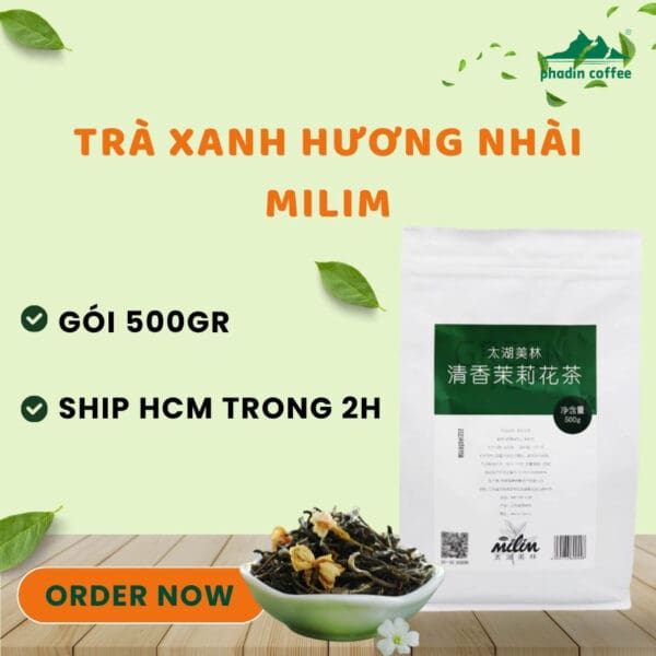 Trà hoa nhài thơm mát Milim