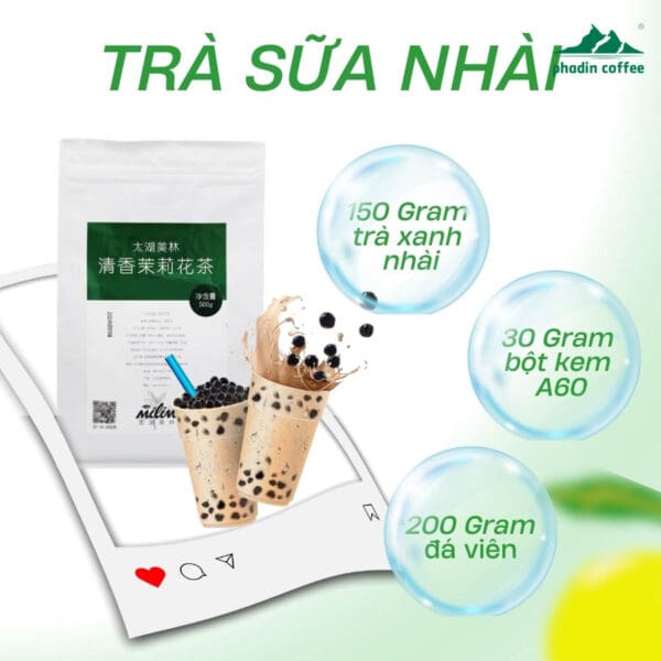 Trà hoa nhài thơm mát Milim