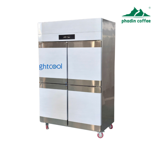 Tủ đông 4 cánh inox 201 quạt lạnh Lightcool LS-1200F