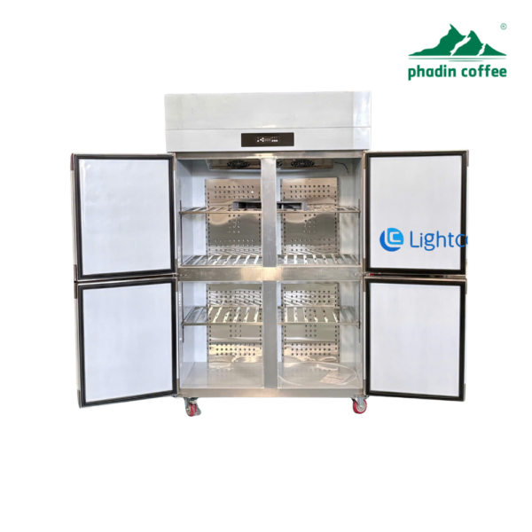 Tủ đông 4 cánh inox 201 quạt lạnh Lightcool LS-1200F