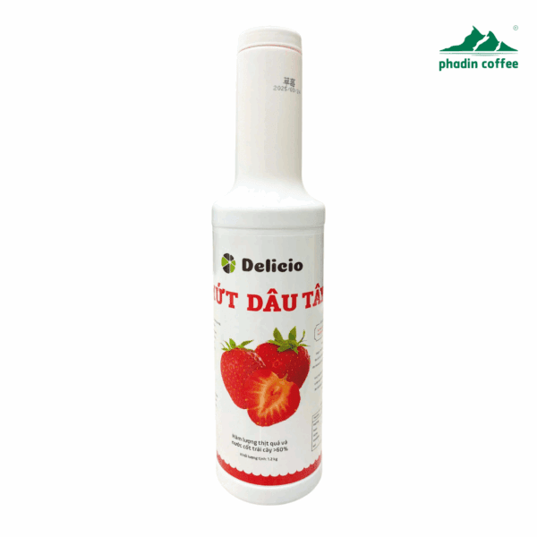 Mứt dâu tây Delicio 60% 1.2 kg