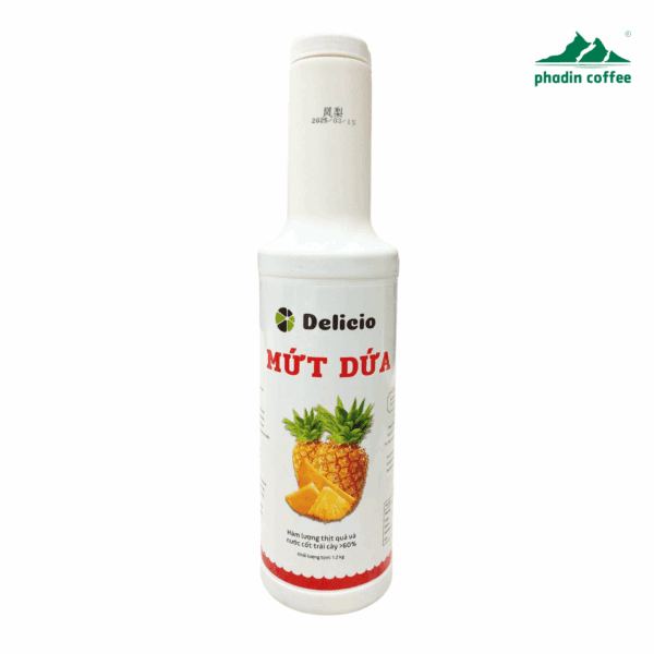 Mứt dứa Delicio 60% 1.2 kg