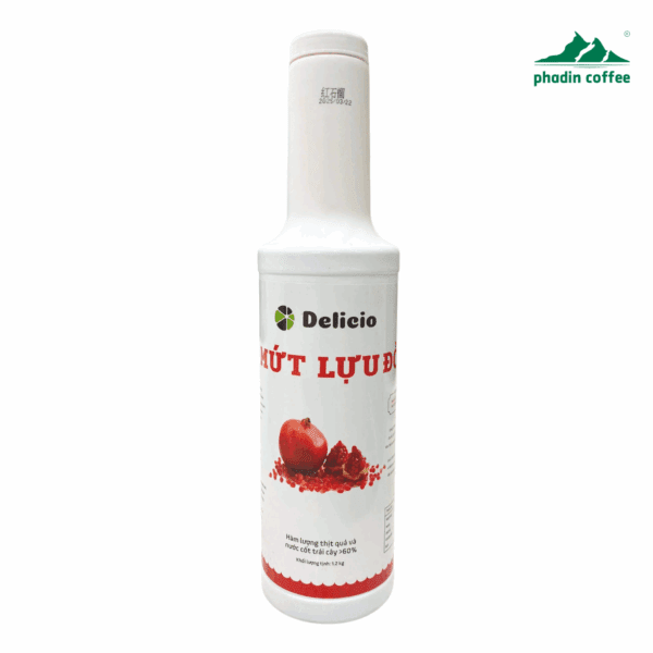 Mứt lựu đỏ Delicio 60% 1.2 kg