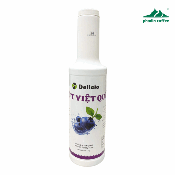 Mứt việt quất Delicio 60% 1.2 kg