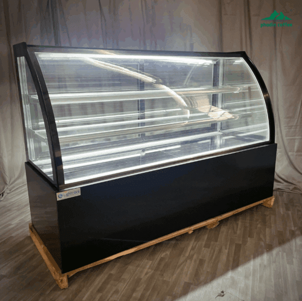Tủ bánh kem kính cong 1.8m 3 tầng Lightcool DG-1800Z