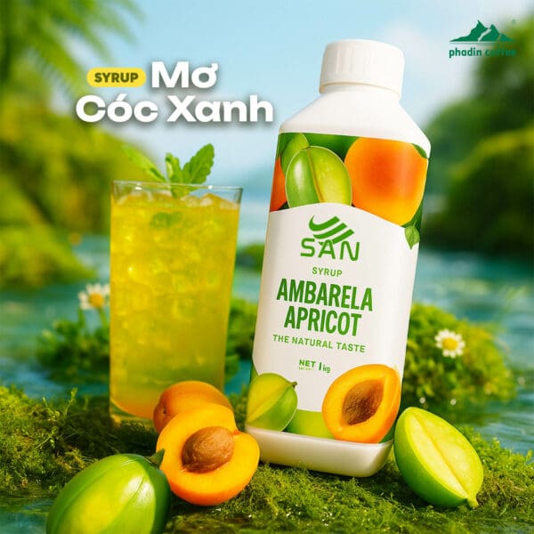 Syrup cóc mơ - Chai 1kg