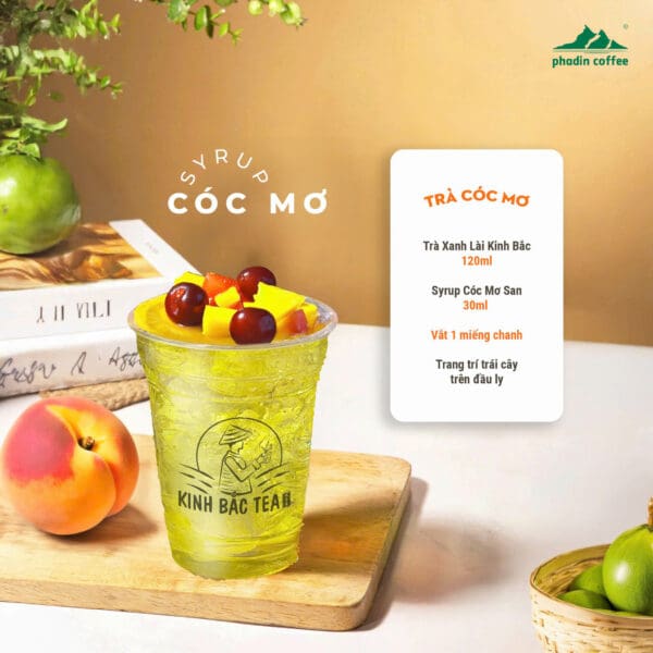 Syrup cóc mơ - Chai 1kg