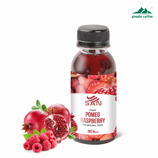 Syrup lựu đỏ mâm xôi - Chai 100ml