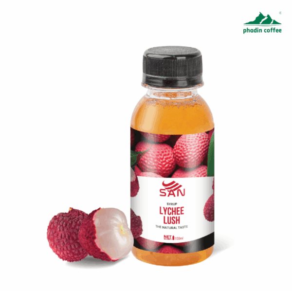 Syrup lychee vải thanh xuân - Chai 100ml