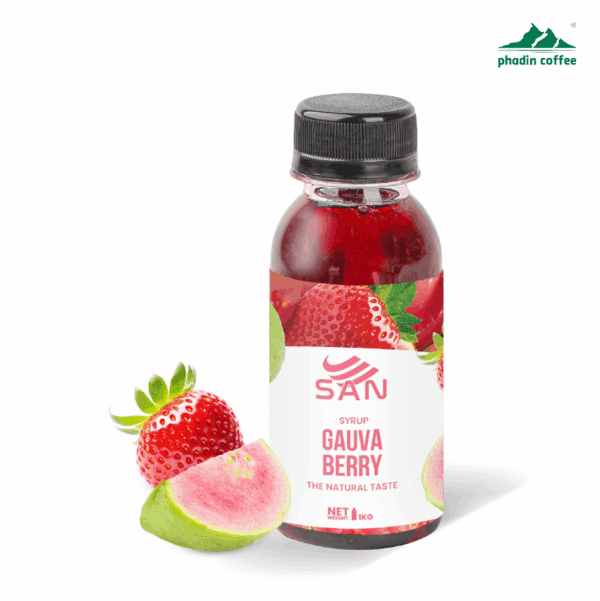 Syrup ổi hồng dâu tây - Chai 100ml