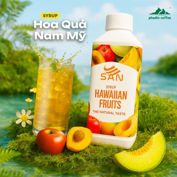 Syrup hoa quả Nam Mỹ - Chai 1kg