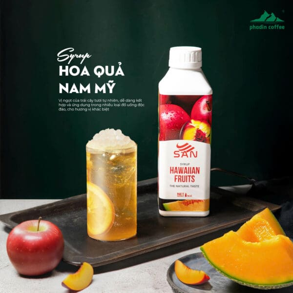 Syrup hoa quả Nam Mỹ - Chai 1kg