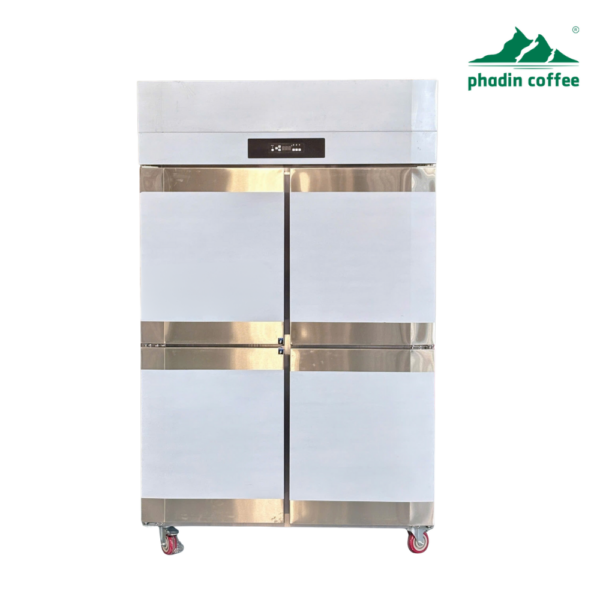 Tủ đông 4 cánh inox 201 quạt lạnh Lightcool LS-1200F