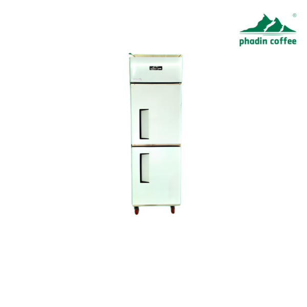 Tủ đông 2 cánh inox quạt lạnh Lightcool LC-328F