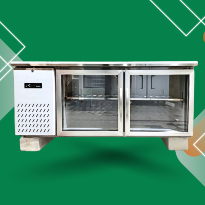 Bàn đông 1.8m quạt lạnh cửa kính inox 201 Lightcool BL-1500