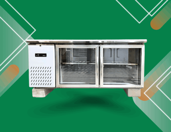 Bàn đông 1.8m quạt lạnh cửa kính inox 201 Lightcool BL-1500
