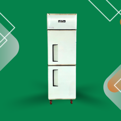 Tủ đông 2 cánh inox quạt lạnh Lightcool LC-328F