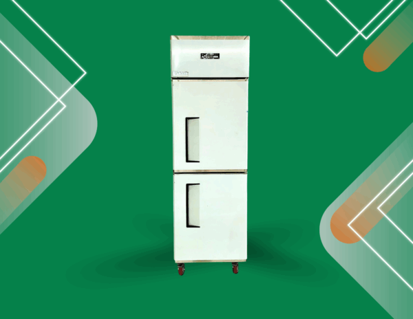 Tủ đông 2 cánh inox quạt lạnh Lightcool LC-328F