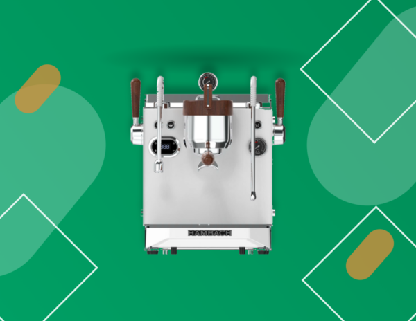 Máy pha cà phê Máy pha cà phê Hambach DR7110V nền xanh Phadin Coffee