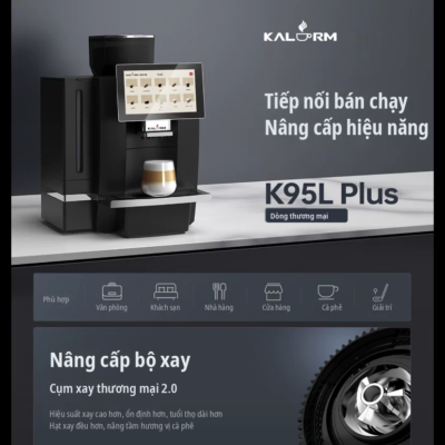 Máy pha cà phê tự động Kalerm K95LT Plus