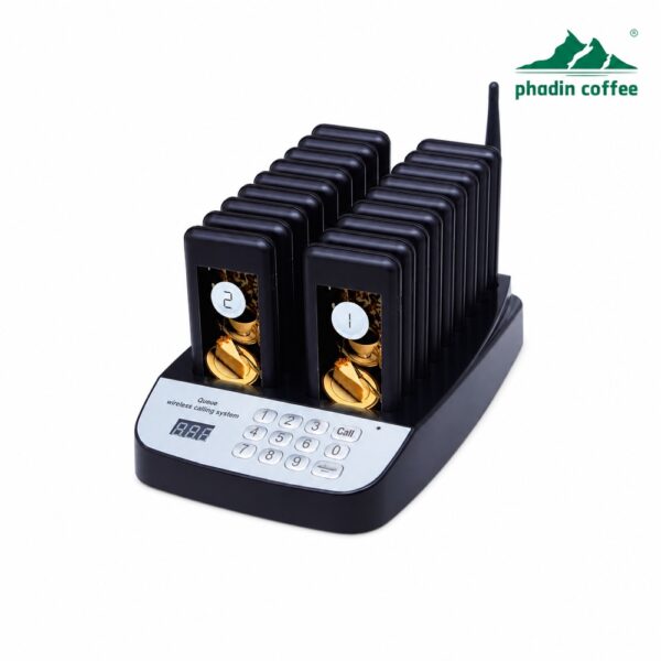 Bộ thẻ rung tự phục vụ 16 thẻ – Phạm vi tham khảo 50 m