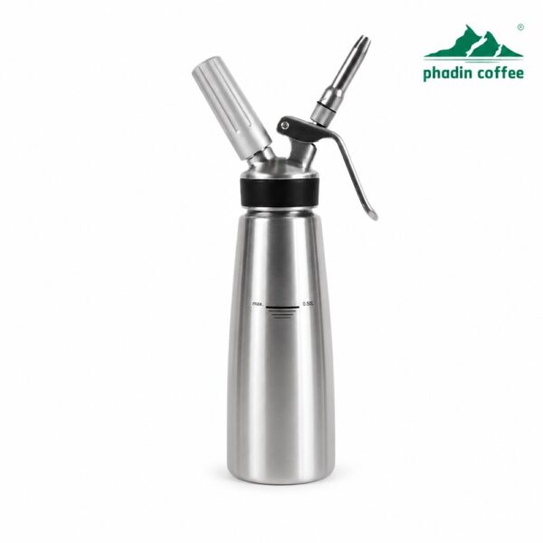 Bình xịt kem Cream Whipper WP-500 500 ml – nắp thép