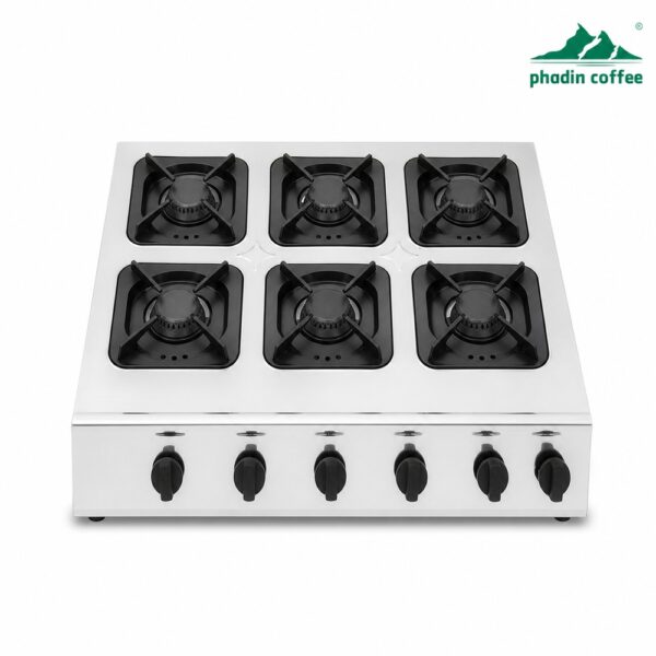 Bếp gas 6 họng nấu mì cay, cơm niêu – Mã 40107013