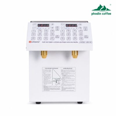 Máy định lượng đường nước và sữa đặc hai ngăn Unibar UBS-26