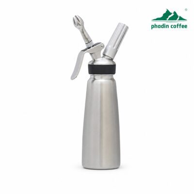 Bình xịt kem Unibar UBK-500 500ml bằng thép không gỉ