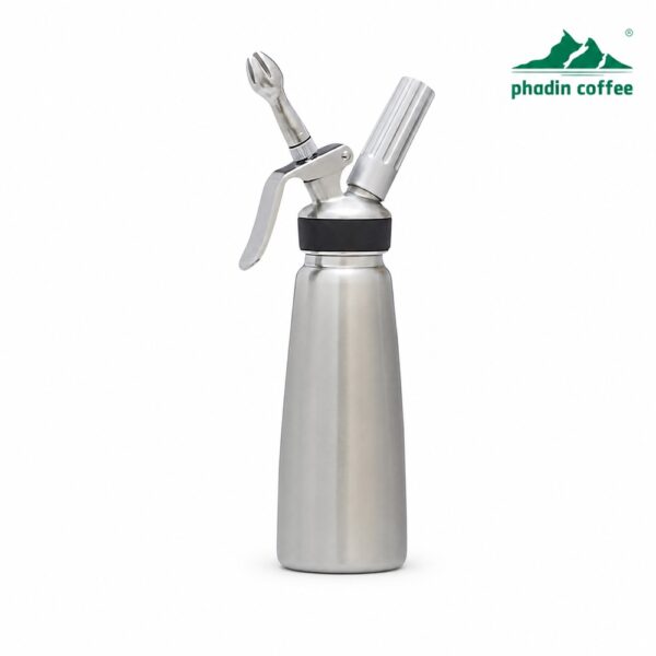 Bình xịt kem Unibar UBK-500 500ml bằng thép không gỉ