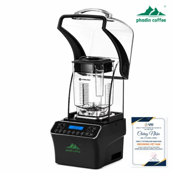 Máy xay sinh tố công nghiệp chống ồn Uniblend Luxbar-626 – Phadin Coffee