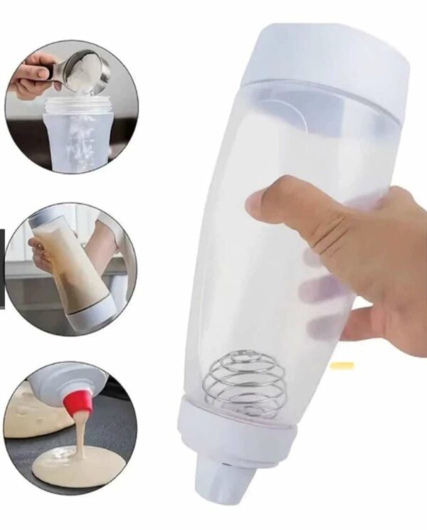 Bình nhựa đựng kem có lò xo 1000ml