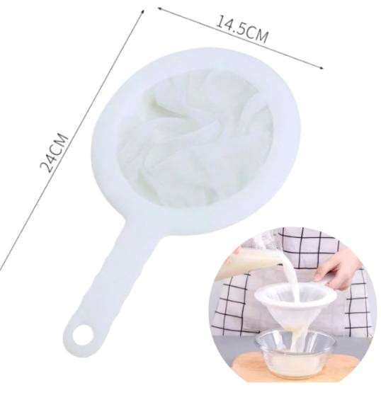 Rây lọc mịn tay cầm nhựa 200 mắt