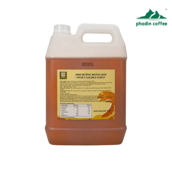 Đường Fructose Vàng (Đường Hoàng Kim) 5 kg