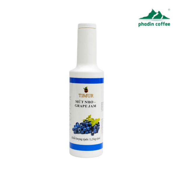 Syrup Nho Đen 1,2 kg