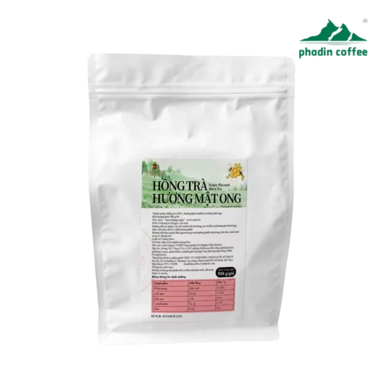 Hồng Trà Hương Mật Ong 500 g