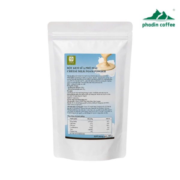 Bột Phô Mai (Kem Macchiato/Kem Cheese) 500 g