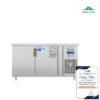 Tủ bàn mát quạt gió Unibar UB-2MI1275 2 cánh inox 280L