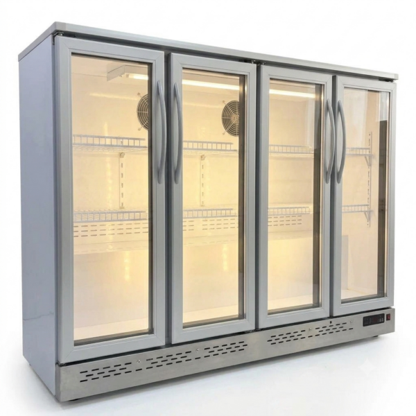 Tủ mát inox quầy bar cửa kính LIGHTCOOL LS-1800