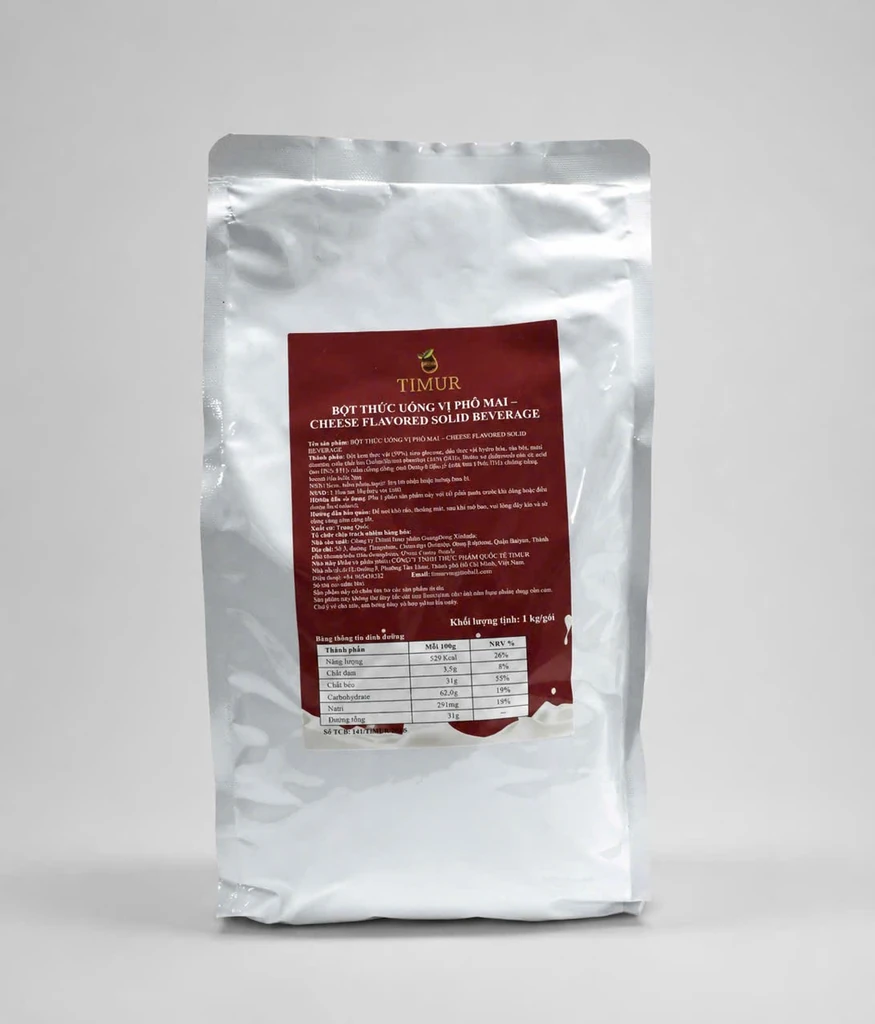 Bột Sữa Hương Phô Mai (Béo Cheese Hơi Lấn Trà) 1 kg