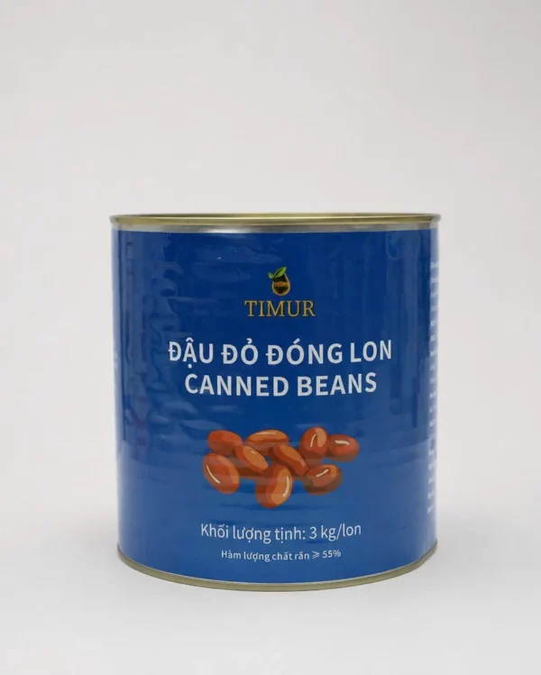 Đậu Đỏ Đóng Hộp 3 kg TIMUR